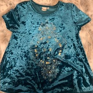Velvet Quote T-shirt
